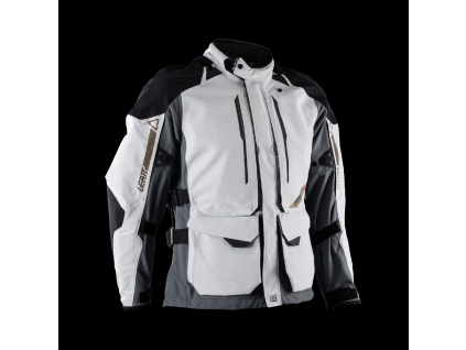LEATT adventure bunda ADV DriTour 5.5 – Steel sivá