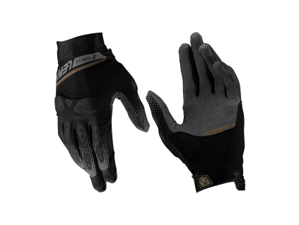 LEATT moto rukavice ADV X-Flow 5.5 Short – Stealth