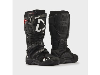 LEATT motokrosové čižmy Moto 4.5 Evo – čierna