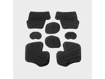 LEATT náhradná výstelka C-Frame - Junior – čierna, veľkosť JUNIOR
