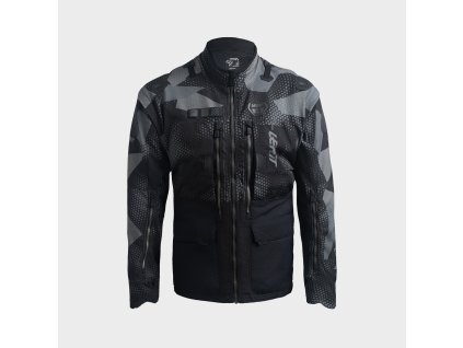 LEATT jazdecká bunda Moto 5.5 Enduro – Camo čierna