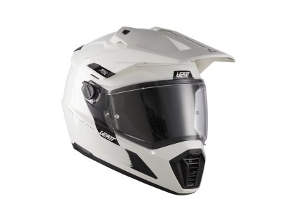 LEATT adventure prilba ADV 7.5 Polymer s okuliarmi – biela