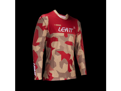 LEATT motokrosový dres Moto 5.5 UltraWeld – Rubystone, veľkosť XL