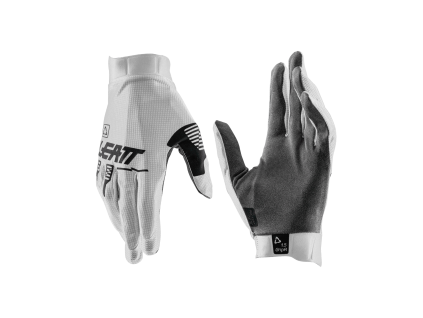 LEATT detské moto rukavice Moto 1.5 – biela