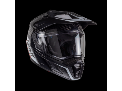 LEATT adventure prilba ADV 9.5 Carbon s okuliarmi – Carbon