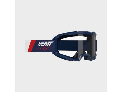 LEATT motokrosové okuliare Vizion 2.5 – Royal modrá/červená (číra 90%), veľkosť ONE SIZE