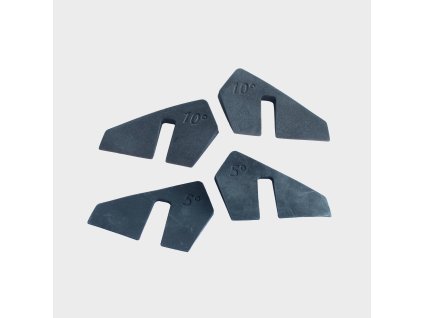 LEATT náhradný diel chrániča krku Wedge Pack 4.5 2023- (5&10 degrees) – čierna, veľkosť ONE SIZE