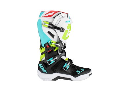 LEATT motokrosové čižmy 5.5 FlexLock Tiger, veľkosť 40,5