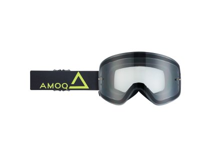 AMOQ Okuliare Vision magnetické čierna-fluo - číra