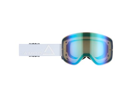 AMOQ Okuliare Vision magnetické Whiteout - zlatá zrkadlová