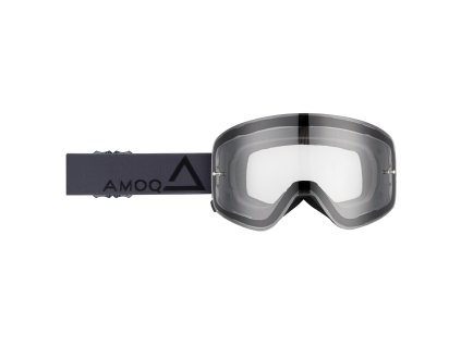 AMOQ Okuliare Vision magnetické tmavá sivá-čierna - číra