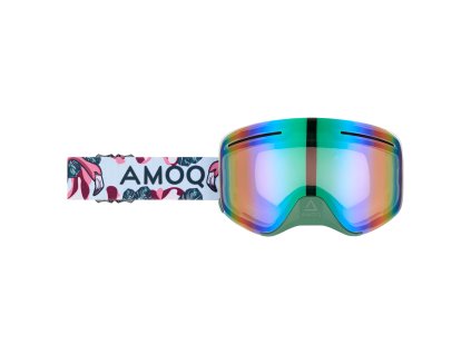 AMOQ Okuliare Vision Vent+ magnetické Tropical - zelená zrkadlová