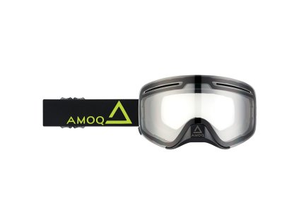 AMOQ Okuliare Vision Vent+ magnetické čierna-fluo - číra
