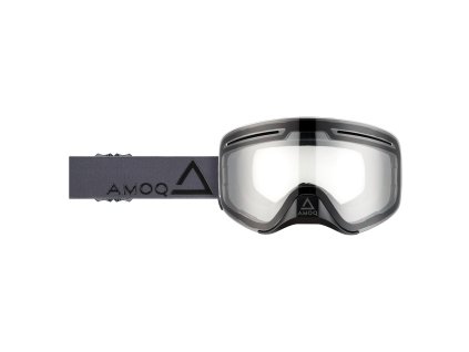 AMOQ Okuliare Vision Vent+ magnetické tmavá sivá-čierna - číra