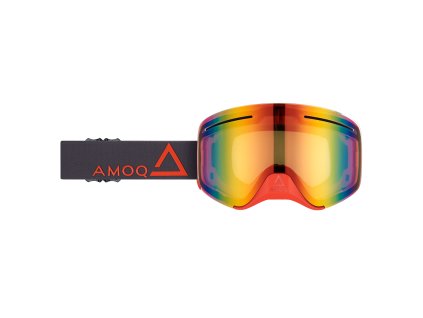 AMOQ Okuliare Vision Vent+ magnetické sivá-červená - červená zrkadlová