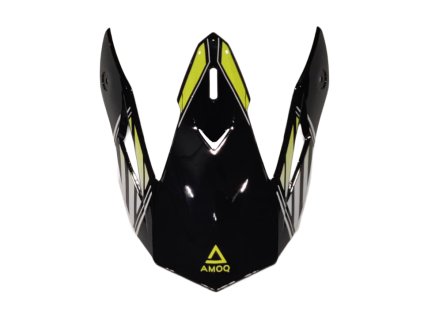 AMOQ Šilt na prilbu Meteor V2 Axis čierna/fluo