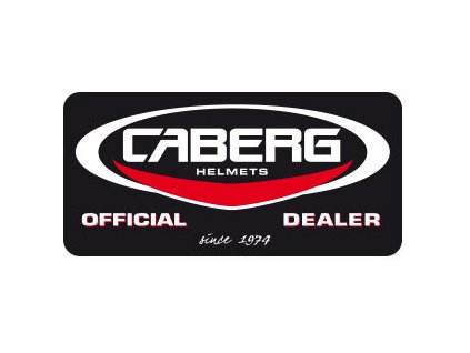 caberg material promo naklejka na drzwi 30x18cm z