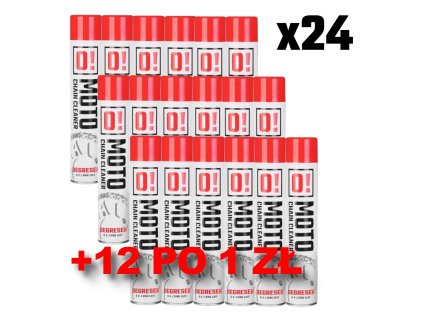 omoto zestaw 24 sztuki spray zmywacz do mycia lanc
