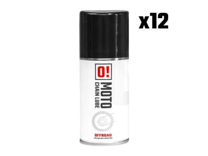O-MOTO Mazivo na reťaz do terénu O! Chain Lube Off Road – kartón 150 ml (Balenie 12× 150 ml)