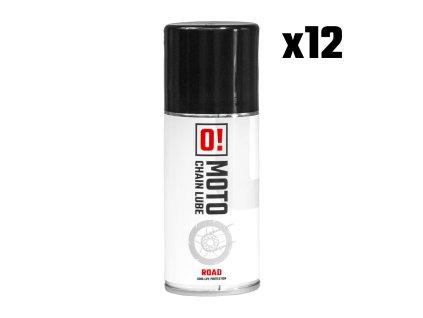 O-MOTO Mazivo na reťaz pre cestné moto O! Chain Lube Road – kartón 150 ml (Balenie 12× 150 ml)