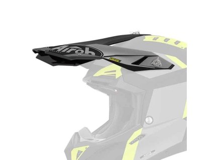 AIROH Šilt na prilbu Aviator 3 Glory žltá matná – ONE SIZE
