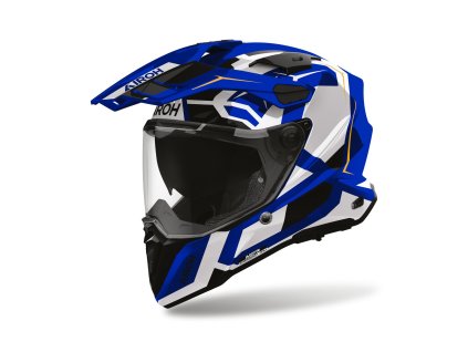 AIROH Adventure prilba Commander 2 Polar modrá