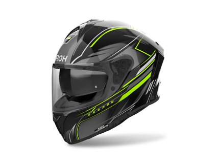 AIROH Integrálna prilba Spark 2 Shadow žltá lesklá – XL