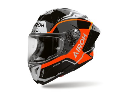 AIROH Integrálna prilba GP 800 Lane oranžová Fluo