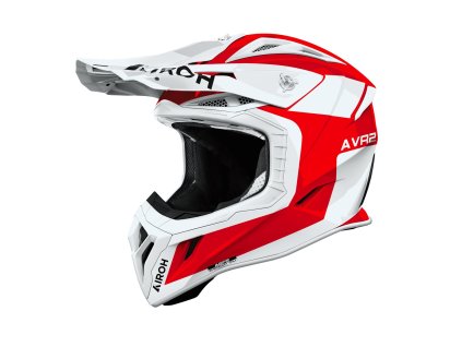 AIROH Motokrosová prilba Aviator Ace 2 Iron červená lesklá