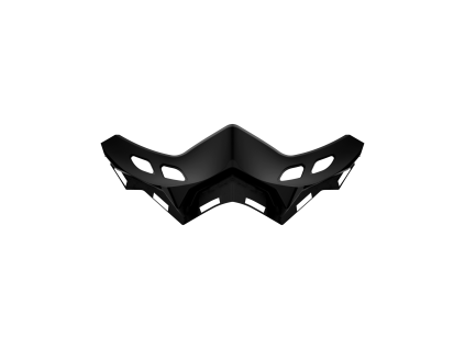 AIROH Nosový deflektor Aviator 3 Nose cover čierna – ONE SIZE