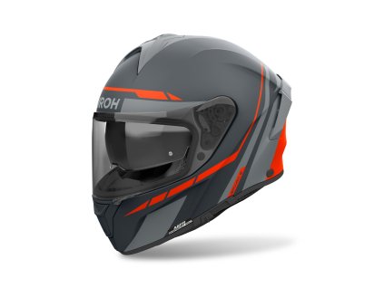 AIROH Integrálna prilba Spark 2 Spinner oranžová matná – S