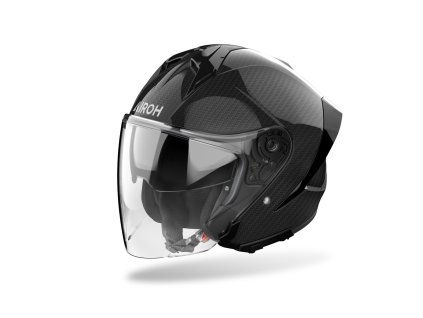 AIROH Otvorená prilba H 21 Carbon lesklá