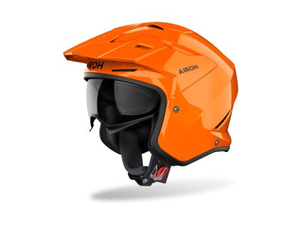 AIROH Otvorená prilba Kombakt Color oranžová lesklá