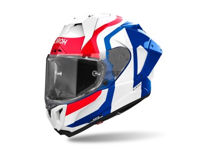 AIROH Integrálna prilba GP 800 Competition modrá/červená lesklá – L