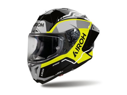 AIROH Integrálna prilba GP 800 Lane žltá Fluo