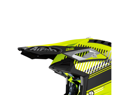 AIROH Šilt na prilbu Aviator 3 Wave žltá matná – ONE SIZE