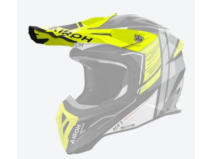 AIROH Šilt na prilbu Aviator Ace 2 Engine žltá lesklá – ONE SIZE