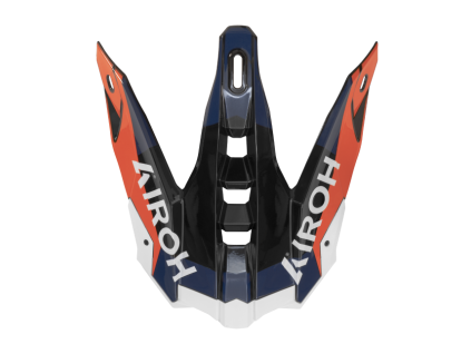 AIROH Šilt na prilbu Aviator 3 Monarch oranžová lesklá – ONE SIZE