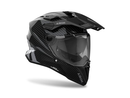 AIROH Adventure prilba Commander 2 Full Carbon lesklá