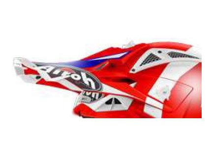 AIROH Šilt na prilbu Aviator 2.3 AMSS Bigger červená matná – ONE SIZE