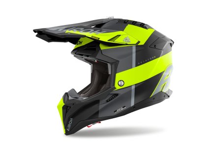 AIROH Motokrosová prilba Aviator 3 Monarch žltá matná