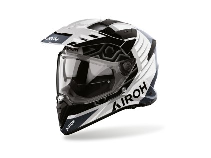 AIROH Adventure prilba Bandit Cube sivá