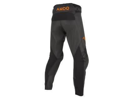 AMOQ Motokrosové nohavice Ascent V2 čierna-oranžová