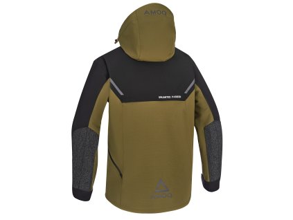 AMOQ Bunda Flex Light Anorak kiwi/čierna/oranžová