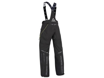 AMOQ Nohavice Caliber V2 čierna/fluo žltá