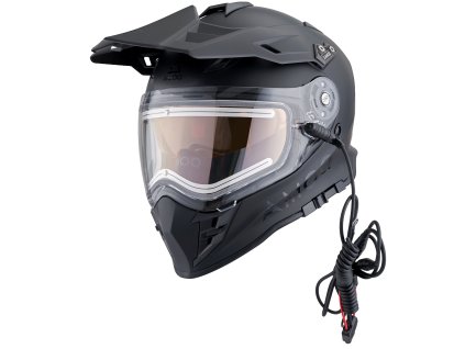 AMOQ Adventure prilba Adaptor Evo ADV Blackout