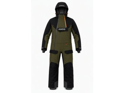 AMOQ Kombinéza na snežný skúter Flex Light V2 kiwi/čierna/oranžová