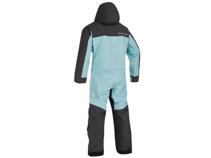 AMOQ Dámska kombinéza na snežný skúter Dynamic Insulated sivá/Mint/oranžová