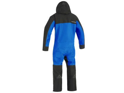 AMOQ Kombinéza na snežný skúter Dynamic Insulated čierna/modrá/fluo žltá