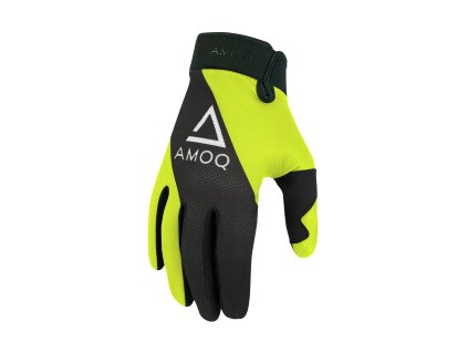 AMOQ Rukavice Airline Mesh čierna-fluo